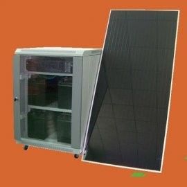 Jaringan listrik inverter 50W 220VAC 70AH 12VDC Solar Home UPS dengan timbal - asam baterai