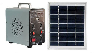 4W 6V 4AH Portabel Off Grid Solar Systems Power untuk rumah