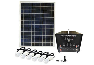 DC 45W Off sistem Solar Power Grid, 5V + 12V DC Output
