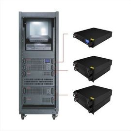 Murni gelombang sinus Rack Mount sistem online 1000VA 10KVA / 110V - 240V PWM Teknologi dengan IGBTs