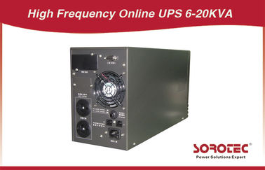 6 - 10KVA 220V - 240V Power Supply yang Tidak Terputus Murni Gelombang Sine Gelombang Tinggi UPS Frekuensi Tinggi