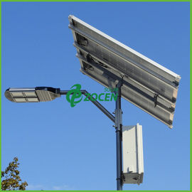 Profesional Warna Putih 120W Komersial Surya Pencahayaan Dengan PV Solar Panel