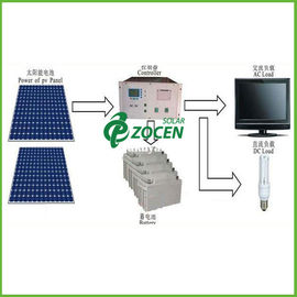 560W Off Grid AC Solar Power System, 110V / 220V Pure Sine Wave AC