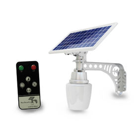 Remote Control Solar LED Courtyard Cahaya 4W 600lm Untuk Courtyard / Garden