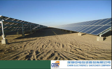 Efisiensi tinggi Penyimpanan 30kW Hybrid Solar Power System Generator Untuk Pabrik Menggunakan