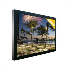 display industri Resolusi Ultra Tinggi 4K CCTV Monitor LCD 84 Inch