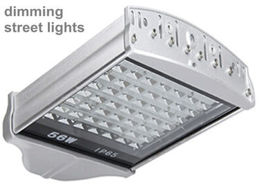 Waterproof Aluminium terbuka LED Street Lights 56W 6500K / LED Jalan Cahaya