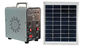 Efisiensi tinggi Mini 4W 6V 4AH Portabel Off Grid Solar Power Systems untuk rumah