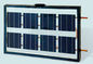 Hitam Custom Shaped 1000VDC besar ganda Kaca Solar Panel 1000 * 1700mm