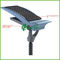 3M Pole 5W Solar Panel Lampu jalan Solar Garden Lampu dengan dikeraskan Glass kap lampu