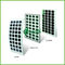 180W Kaca Tempered Dua Kaca Panel Surya 125 * 125mm Mono - Crystalline Untuk Rumah