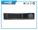 Single Phase 1kVA - 10KVA High Frequency Rack Mountable UPS dengan Digital LCD Screen