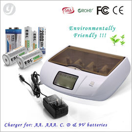 Biru Rechargeable Universal 110V Dc Alkaline Battery Charger / Battery Regenerator