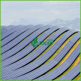 Biru 8000800W 127V - 415V Large Scale Photovoltaic Pembangkit Listrik 50Hz / 60Hz