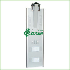 50W 12V LED lampu jalan Panel Surya lampu, Semua dalam satu Solar Powered lampu jalan