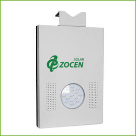 6500K 15W LED 4-5m Terpadu Solar Panel Lampu jalan Untuk Main / Swasta Jalan