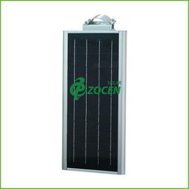 6500K 15W LED 4-5m Terpadu Solar Panel Lampu jalan Untuk Main / Swasta Jalan