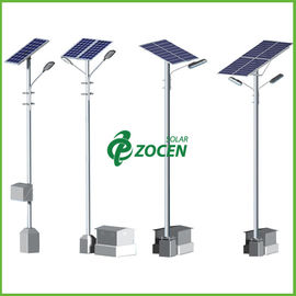 Ajustable IP65 70W Dingin Putih Tinggi Surya Solar Panel Lampu jalan