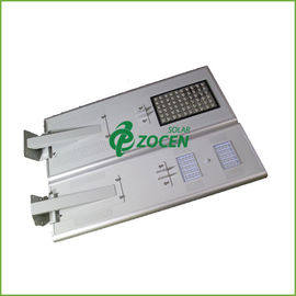 Ajustable IP65 60W Terpadu Solar Panel Lampu jalan Dengan Manusia Sensor Tubuh
