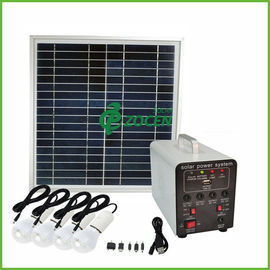 70W Cerdas DC Portabel Off Grid Solar Power Sistem Untuk Jalan Lampu / Kamera