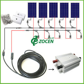 500W AC / Kulkas Off Grid Solar Power Sistem Dengan Baterai Beragun