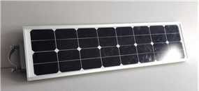 40W Terpadu Surya Didukung Lampu Jalan, Dengan 60W Panel Dan 12V 30AH LiFePO4 Baterai Lithium