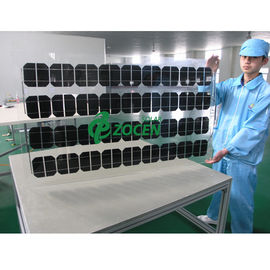 Kinerja tinggi EVA Dua Kaca Solar Panel Residential / Komersial 144Wp PV Modul Solar