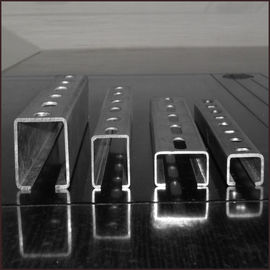 OEM Galvanized baja Panel Solar Stand / mount untuk pembangkit listrik