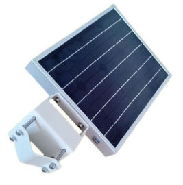 6m Tinggi 12W Lampu Putih Hangat Bridgelux IP66 luar Terpadu Surya LED Street