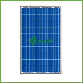 230W Rendah Iron Tinggi transmision Polycrystalline Panel Surya Untuk Power Station