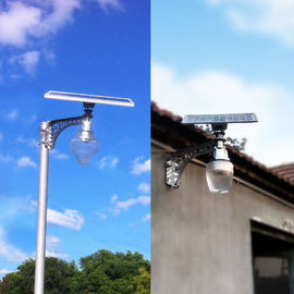 Remote Control Solar LED Courtyard Cahaya 4W 600lm Untuk Courtyard / Garden