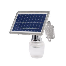 Remote Control Solar LED Courtyard Cahaya 4W 600lm Untuk Courtyard / Garden