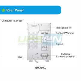 1KVA / 2KVA / 3kva Cerdas UPS Power Supply Dengan Biru LCD Digital Tampilan