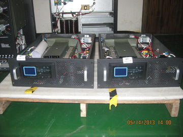 Frekuensi Tinggi 220 Vac Rack Mount Ups 8kVA Dengan DSP Dan EPO