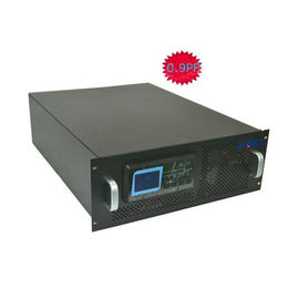 Frekuensi tinggi Rack Mount UPS 6KVA Untuk 10KVA, online EPO UPS