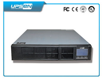 1 Phase Komputer Uninterruptible Power Supply 10KVA online UPS dengan 19 &quot;2U / 3U Tinggi