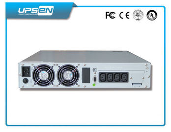 1 Phase Komputer Uninterruptible Power Supply 10KVA online UPS dengan 19 &quot;2U / 3U Tinggi