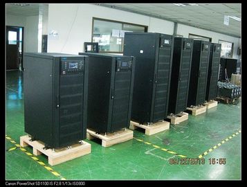 Ganda Konversi 3 Phase online Ups 10-40kva 190vac / 208Vac Dengan PFC Untuk Menengah pusat data skala