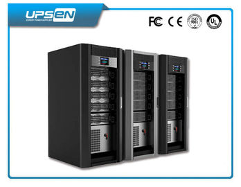 Frekuensi tinggi Murni Sine Wave 380V / 400V / 415VAC Modular UPS Power Supply dengan Low Noise