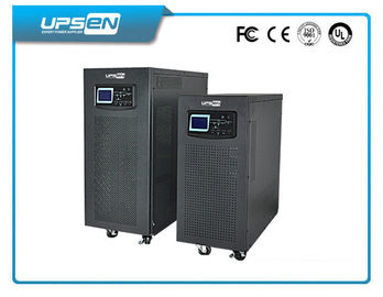 Tidak ada istirahat 2 Tahap 240V / 208V / 110V UPS 6KVA - 20KVA online UPS dengan LCD Display