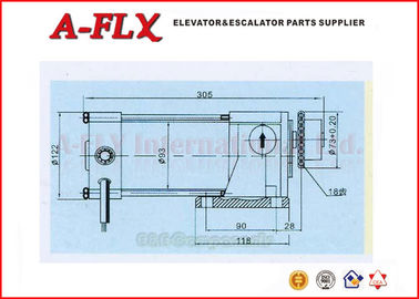 Listrik Hitachi Elevator pintu Motor TOG-MS-3 Motor Dengan DC 110V