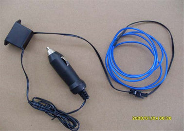 4mm / 5mm electroluminescent LED EL Kawat Dengan DC 12V Inverter Untuk Pintu Dan Dinding