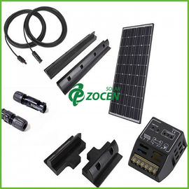 Kinerja tinggi 100W 18V Mono kristal Solar Panel Untuk Pengisian Baterai 12V