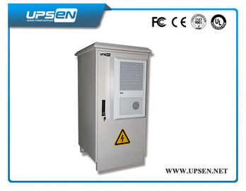 220V / 230V / 50HZ 240VAC / 60Hz 1KVA 2KVA 3 KVA UPS Sistem terbuka dengan Air Conditioner Kabinet
