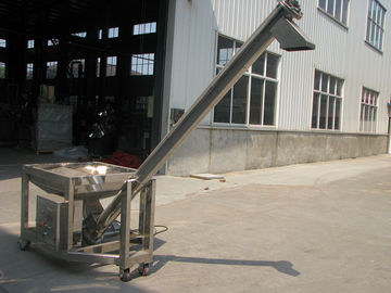 Bergetar miring Menyampaikan Mesin &amp; Hopper Screw Conveyor 3 Phase