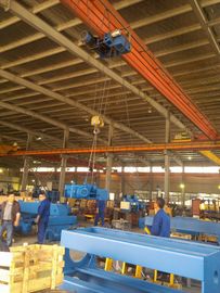DIN Standard Bridge Tunggal Girder Derek 3 Phase 220v - 600v, 9 Ton Of Lifting Kapasitas