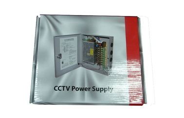 Tinggi Efisiensi CCTV Power Supplies AC100-240V 6 Channel, EN55022 Kelas B