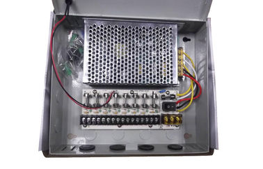 12V 5Amps CCTV Power Supply kotak 9 Channel, kamera CCTV Power Supply