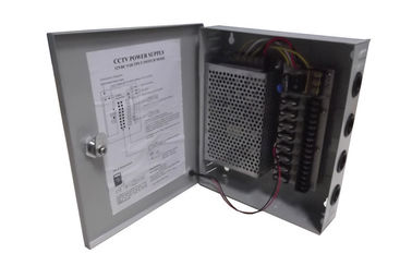 12V 5Amps CCTV Power Supply kotak 9 Channel, kamera CCTV Power Supply