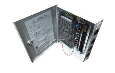 12V 5Amps CCTV Power Supply kotak 9 Channel, kamera CCTV Power Supply